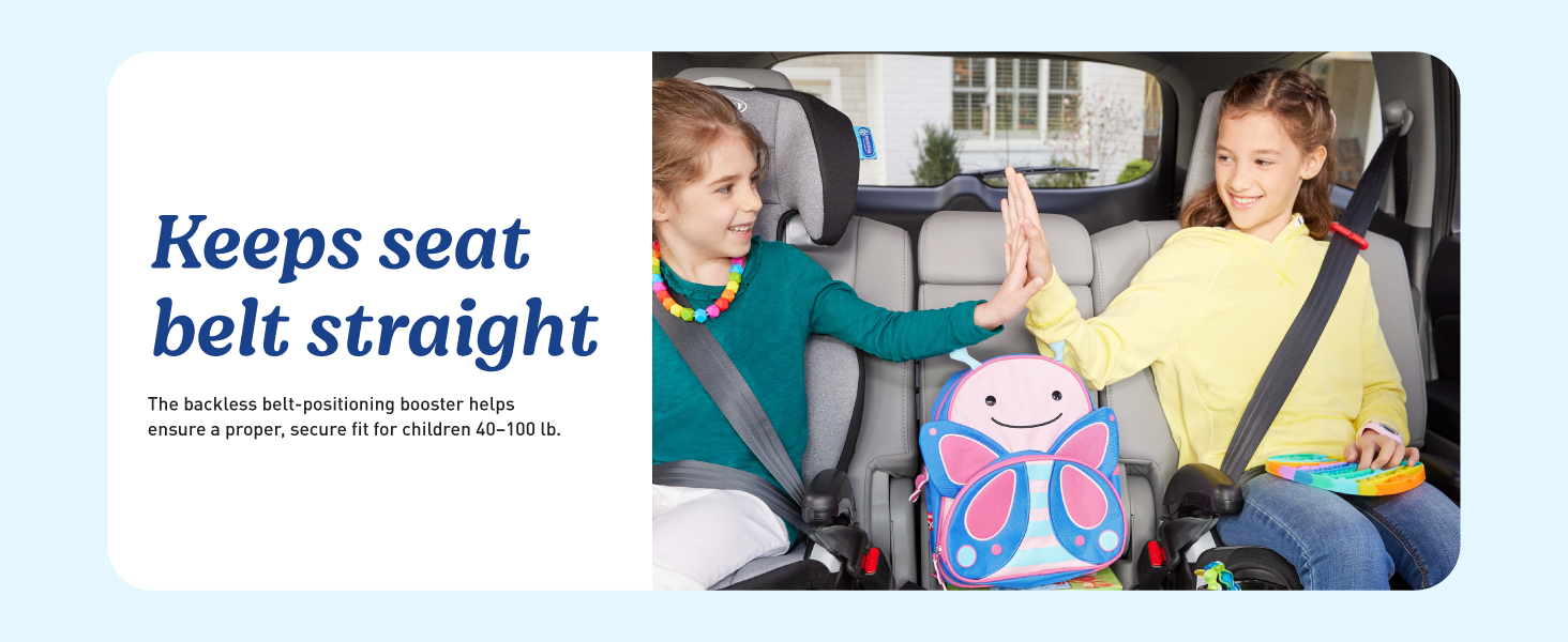 Graco TurboBooster 2.0 Backless Booster Car Seat, Denton