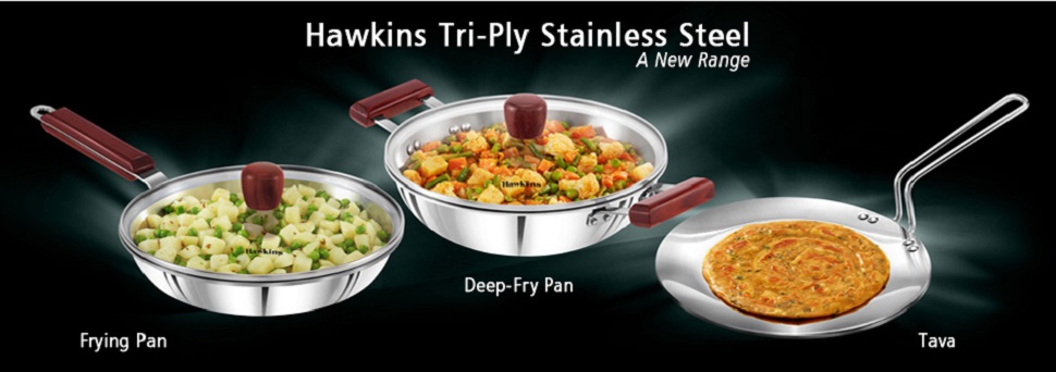 Hawkins Futura Induction Compatible Nonstick Flat Tava 30 cm, 4.88 mm (Black)