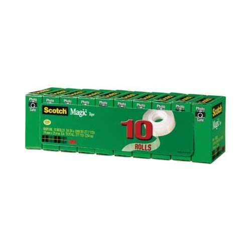 Scotch 810 Magic Bande Refill 10 Pk