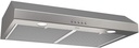 Broan-NuTone BCSQ130SS Three-Speed Glacier Under-Cabinet Range Hood with LED Lights ADA Capable, 1.5 Sones, 375 Max Blower CFM, 30-Inch, Stainless Steel