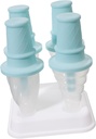 Ice Cream Molds Creative Maker for Home Use Green Easy to Reusable for Making Unique Treats Juices and Yogurt