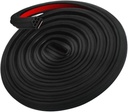 Car Door Seal Strip for Ford Ranger 2000–2011 2019–2025, Automotive Door Weather Stripping, Self Adhesive Rubber Edge Trim Seal Strip for Car Door Hood Trunk,26m Length
