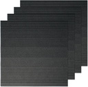 20 Tiles Carpet Tiles Squares, 20''x 20'' Gym Floor Tiles Waterproof, Commercial Office Carpet Tile Stick on Floor Tiles, Carpet for Bedroom Kitchen Garage 53.8 sqft/Box