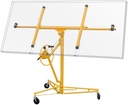 Stark USA 11' ft Drywall Lift Panel Hoist Lift Board Sheetrock Lift Drywall Hoist Sheet Rock Construction Wall Jacks, Yellow