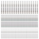 JRready ST6289 Deutsch Solid Pin, Deutsch Connector Pins, Closed Barrel Contacts Kit Size 12 16 20 Male Pins and Female Sockets Support Wire Guage 22-12AWG for DTP, DT, DTM Series Connectors