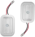 W10843353 W10695459 Refrigerator LED Light Module Assembly (2PCS) Fits for Whirlpool Maytag Replaces W11126053, W10660728, W10279030, W11205083