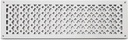 Prima Decorative - Cast Aluminum Air Return Grill 6″ x 24″ (White)
