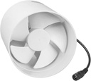 4 Inch Energy Saving Ventilation Fan Inline Channel Suitable for Workshop and Storage Rooms Basement Duct Adapter
