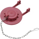 2 Inch Toilet Flapper Replacement Kit,Universal Toilet Stopper Flapper Compatible with Most American Standard Kohler Fluidmaster TOTO Gerber Toilets Tank,Water Saving Rubber Flush Valve Flapper(Red)