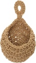 Hanging Pot Fruit Basket Wall Mount Fruit Hanger Wire Basket for Kitchen Garden Decor