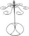 1pc Stemware Countertop Rack Wine Glass Rack Goblet Hanging Goblet Shelf for Kitchen Counter