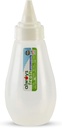 COMPAC HOME Dressing Dispenser - White - Food Storage, Portion Control, Dishwasher Safe, Microwave Safe