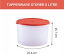 Tupperware Super Storer Large 5 Ltrs.