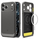 Spigen Rugged Armor MagFit Case pentru iPhone 17/18 Pro Max, Gray