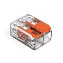 WAGO 221-412 Lever-Nuts - 2-Conductor Compact Splicing Conectori (Pachet din 10)