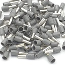 Magazin Rpi - 4 SQMM (E4009) Conectori de cupru Ferrule, Kit de cremping, Terminal de închidere cu cord izolat, pachet gri de 100 buc