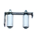 Duty Heavy Adjustable Sliding Gate Guide Roller with Double Ball Bearing Nylon Roți