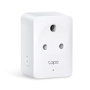 Tapo P116M (1-Pack) 6A Mini Wi-Fi Smart Plug, Monitorizarea energiei & 4Way Siguranta Protectie 