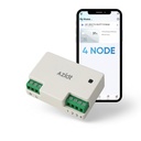 AZIOT 4 Nod Smart Switch - Wifi/Bluetooth Communication - Made in India - Timer Function - Voice Command (4 Node)