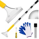Diyself Scracker Tool 5.4 ft (65 in), Ajustable Floor Scracker