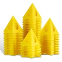 KATA 36PCS Piramide pictor, standuri de vopsea pentru uși de cabinet și prelucrarea lemnului