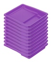 Bates- Paint Tray Liner, 9 Inch, 10 buc, Purple Paint Pans Tays, Paint Roller Tray, Roller Tray Liners