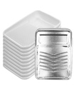 Bates 9 Inch Paint Tray cu 10 Liners din plastic - Paint Roller Trays de unică folosință pentru pereți