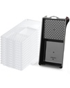 Voomey 4 Set de vopsea de inch - Tava de vopsea cu 12 buc Paint Pan Liners