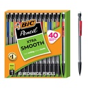 BIC Xtra Smooth Mechanical Pencil, 0.7 mm Mediu punct, 40-conte Pack