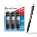 Paper Mate InkJoy 300RT Pen-uri bilă retractabile, punct mediu (1,0mm), negru, 24 Conte