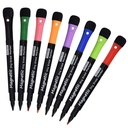 Marcatoare magnetice uscate, (8 Pack) Dealkits Low Odor White Board Markers Whiteboard Markers cu radiere pentru copii Provizii pentru profesori de clasă de lucru pe tablă albă, Calender, Fine Tip Point