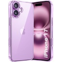 TheGiftKart Ultra-Hybrid Crystal Clear Back Cover pentru iPhone 17 