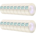 Hestya 16 Rolls Banda transparenta Refills Banda curata, 3/4 x 1200 Inch