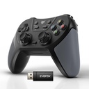EvoFox One S V2 Universal 3-Mode Wireless Gaming Controller,1000Hz HallSenseTM Precision Joysticks, BT, 2.4GHz & Wired, Macros, Fast type-C Charging, PC, Mobile, Android TV, PS4 & Console Gaming