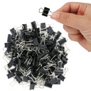 OWLKELA 120 Pack Binder clipuri, 5/8 inch, negru