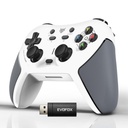EvoFox One S V2 Universal 3-Mode Wireless Gaming Controller,1000Hz HallSenseTM Precision Joysticks, BT, 2.4GHz & Wired, Macros, Fast type-C Charging, PC, Mobile, Android TV, PS4 & Console Gaming