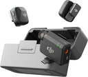 DJI Mic Mini (2 transmițători + 1 receptor + încărcare Cradle), Ultra Light, Detailed Audio, 48 Ore Utilizare, Zgomot Anulare, Auto Limit, Wireless Microphone/iPhone/Android, Vlog, Streaming