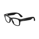 Ray-Ban Meta (Gen 1), Wayfarer, Large Shiny Black  Lentile clare. Tech purtabil.