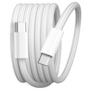 Verilux 240W C pentru a C cablu rapid de încărcare, 6.6Ft/2M Nylon Braided, 480Mbps Da