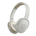 pTron Studio w/ 60Hrs Playtime, Wireless Over-Ear Headphones with HD Mic, Dual- Device Pairing, Immersive Sound, 40mm Drivers, BT5.4, 3.5mm Aux Port, TF Card Slot & Type-C Fast Charging (Beige)