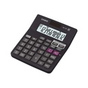 Casio MJ-12D 150 Pași Verificați și corect Desktop Calculator Financiar, Negru