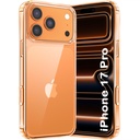 TheGiftKart Ultra-Hybrid Crystal Clear Back Cover caz pentru iPhone 17 Pro 
