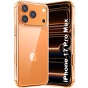 TheGiftKart Ultra-Hybrid Crystal Clear Back Case Cover pentru iPhone 17 Pro Max 