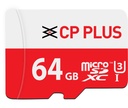 CP PLUS 64GB microSDXC Card de memorie de grad UHS-3 clasa 10, până la 70 Mbps Reading & 30 Mbps viteza de scriere cu înaltă performanță de transfer de date și consum de putere mai mic pentru dispozitive portabile
