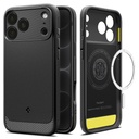 Spigen Rugged Armor MagFit Case pentru iPhone 17/18 Pro Max, Matte Black