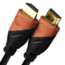 Zebronics HDMI 2.0 Cablu cu ARC, 4K@60Hz UHD, 3 Metru, 18 Gbps Transmisie de date de mare viteză, Suporturi 3D, ARC, CEC, 32 Canale Audio, Male-to-Male (HAA3020A)