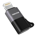 Sari MFi Certificat 8 Pin la USB-C Conector portabil de mare viteză de încărcare rapidă Data Sync Audio Suport de încredere telefon mobil tabletă Căști Convertor Multifuncțional Accesoriu Adaptor negru