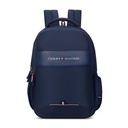 Tommy Hilfiger Joshua Polyester Unisex 15 Inch Laptop Backpack - Navy 