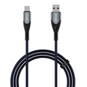 BoAt Tip A la C 65W Cable de încărcare rapidă cu 480 Mbps Transfer de date, Cable Tangle-Free în Premium Nylon Braided Design & Durabil aluminium aliaj Shell (Electric Blue)