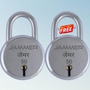 Jammer Round 50 Lock, 6 Lever, dimensiune mică, blocare singur, corp de fier, blocare pentru acasă cu cheie (Cumpăraţi 1 Get 1, 2)